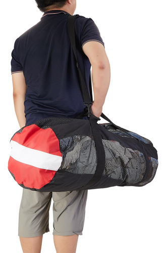 Bolsa De Lona Deportiva De Malla Bolsa De Malla De Redondo