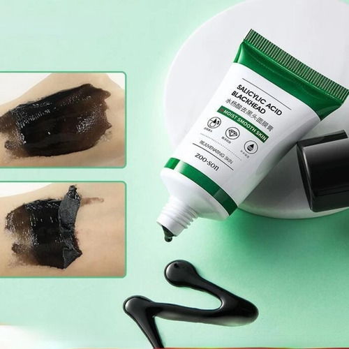 Mascarilla Negra Peel Off Elimina Poros Puntos Negros Acné Tipo de piel Normal