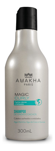 Shampoo Definicao De Cachos Magic Curly 300ml Amakha Paris