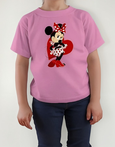 Polera Minnie Mouse / Niño /talla 4 A 12 / Disney