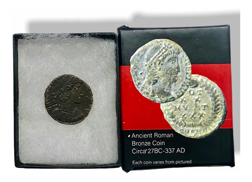 Wow Antigua Moneda Romana De Cobre Circa 27 Ac - 337 Dc