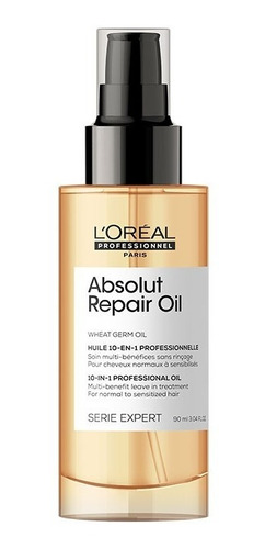 Serum Para El Cabello10 En 1  Absolut Repair Gold De Loreal