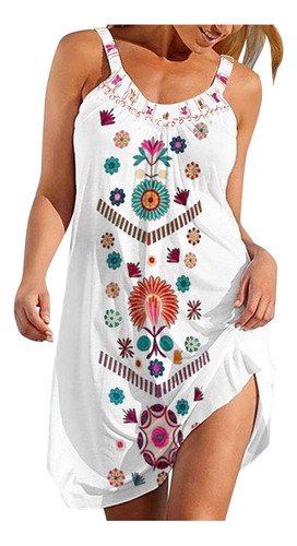 Vestido E Para Mujer, Fiesta, Playa, Vacaciones, Teñido, Lis