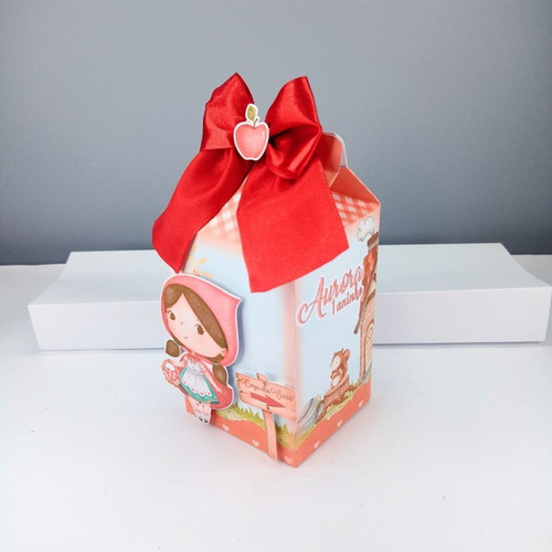 Kit De Mimos Personalizados Chapeuzinho Vermelho