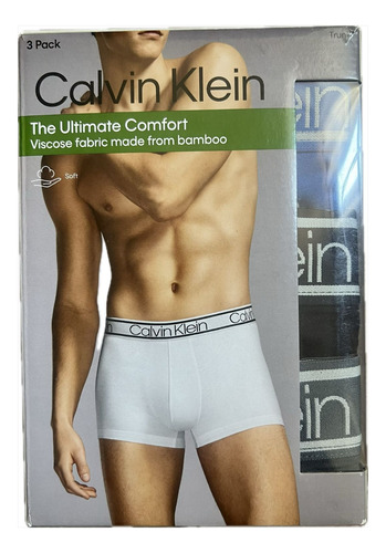 Bóxer Calvin Klein Pack 3 Ultimate Comfort Viscose Bamboo