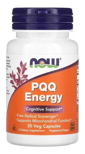 Pqq Energy 30 Cápsulas Veg