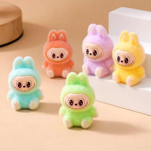 Muñecos Mini Labubu X12 Surtido Peluche Adorno Escritorio