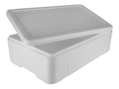 Caixa De Isopor P/ Alimento Pescado 4kg Isoterm Cor Branco