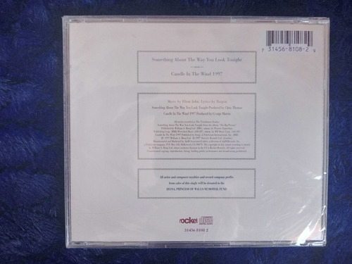 Cd Elton John Something About The Way You Look Tonight Novo