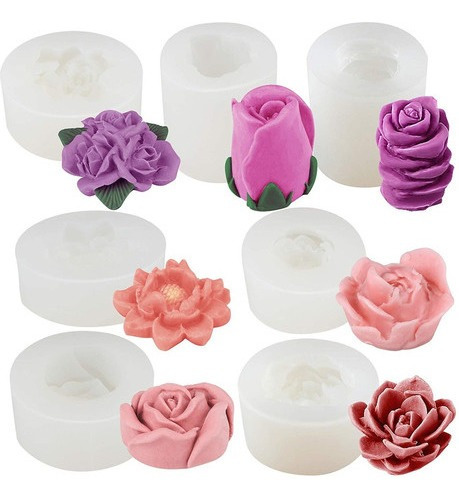 Anyana Encaje De Flores Clasico 3d Fondant Molde De Silico