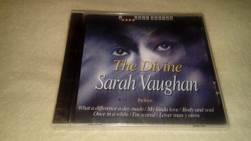 The Divine Sarah Vaughan (cd Nuevo, Sellado) *