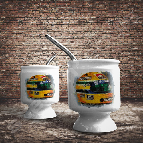 Mate Plastico Formula 1 #045 | F1 / Ayrton Senna / Racing