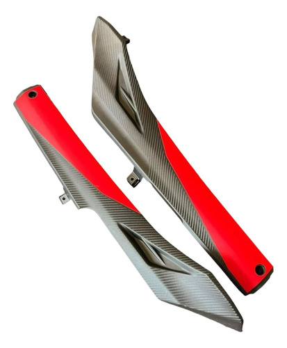 Par De Cubierta Rojo Para Riel Original Para Honda Dio110