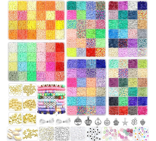 Kit De Fabricación De Pulseras De 144 Colores, 15000 Cuentas