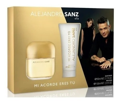 Perfume Alejandro Sanz Mi Acorde Eres Tu Woman + B.lotion