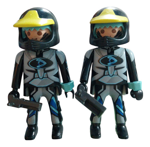 Playmobil Robot Bombero Piloto Nue X Unidad Tienda Playmat