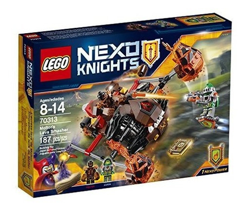 Set Construcción Lego Nexo Knights Moltor's Lava Smasher