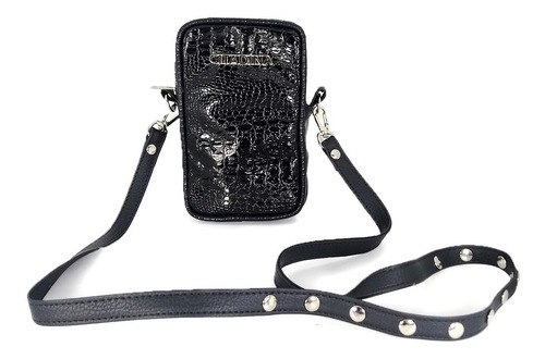 Imagen 2 de 7 de Portacelulares Bolso Cartera Mujer Citadina Tela Sintetica