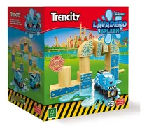 Comprar Kit Lavadero Splash Trencity Trenes Coleccion Bloques Madera
