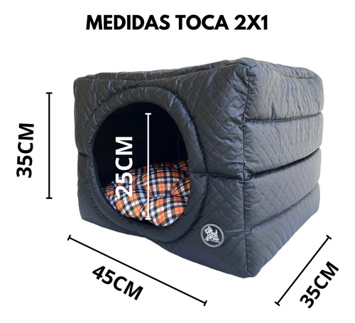 Toca Caminha + Bolsa De Transporte Kit Gato Cachorro 2x1