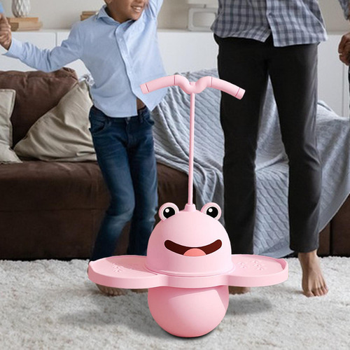 Pogo Jumper Com Alça, Bola De Salto Com Bomba De Esfera Para