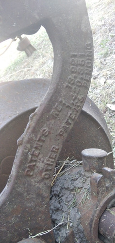 Antigua Herramienta De Agricultura Campo Rolo Doble 60 Disco (Usado)