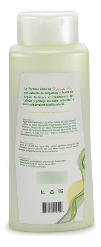 Shampoo Bergamota Con Aceite De Argán Obelisko Laboratorios