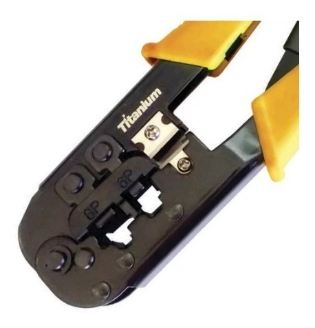 Alicate Crimpador Cabo Rj11/ Rj12/ Rj45 4662 - Titanium