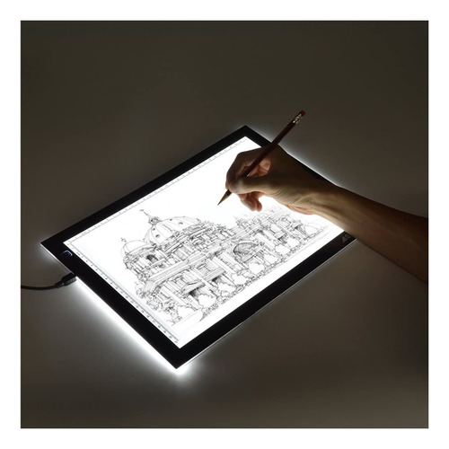 Agptek Nuevo A4 Led Artcraft Tracing Light Pad Área Ac...