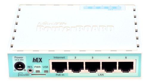Routerboard Mikrotik Rb75o Gr3 Hex + Balanceo + Hotspot Wifi