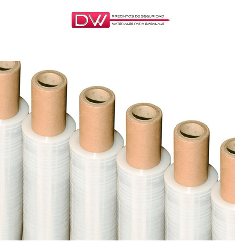 Film Stretch 50cm Con Mango Virgen Cristal 2,6kg Aprox Dw!