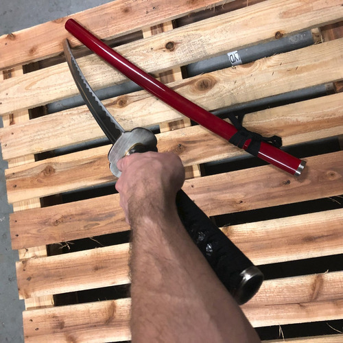 Imagen 9 de 10 de Katana 100% Funcional Filo Maximo Acero Carbon 10 Variantes