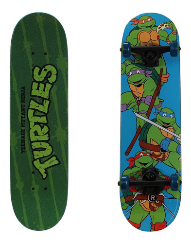 Tabla De Skate Playwheels Teenage Mutant Ninja Turtles 2 Tsk