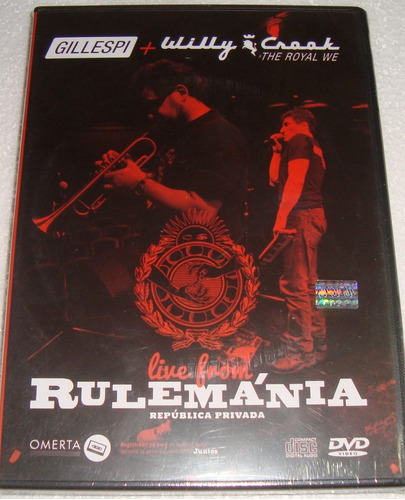 Gillespi Willy Crook Live From Rulemania Dvd+ Cd / Kktus