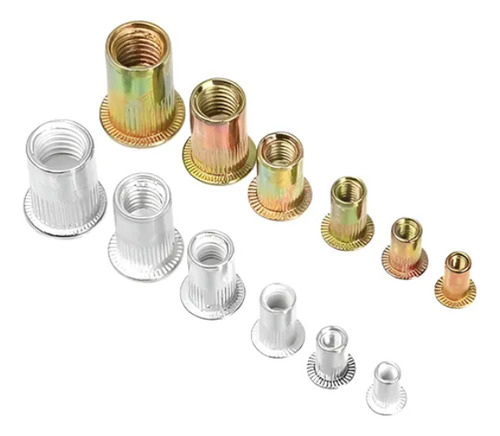 Set 300 Remaches Roscados M3, M4, M5, M6, M8 Y M10 X25unds