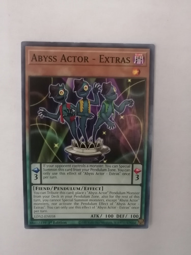 Abyss Actor-extras Yu-gi-oh! 