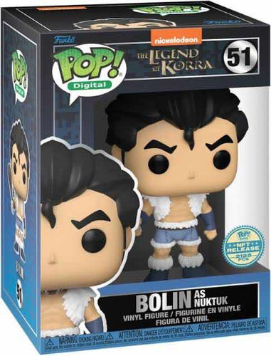 Bolin As Nuktuk - Funko Pop - Avatar Korra - Nft Exclusivo
