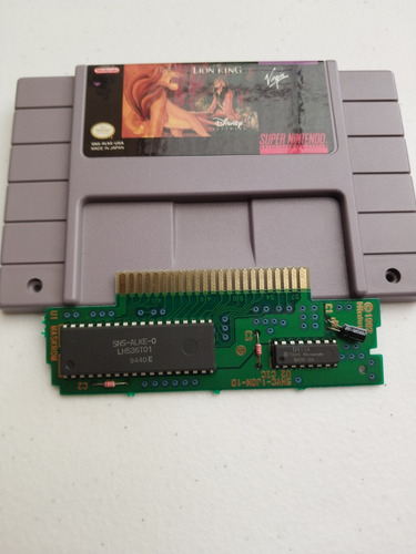 The Lion King Juego Para Snes Original (Usado)