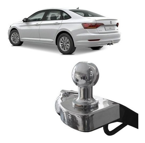Engate Reboque Rabicho P/ 700kg Vw Jetta 2019 2020 2021 2022