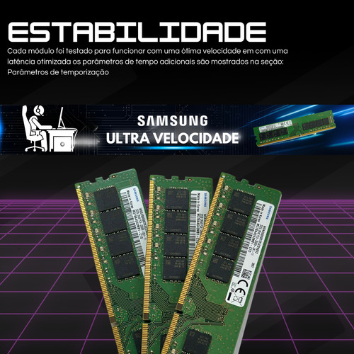 Memória Servidor E Kit Xeon 32gb Samsung 3200mhz Server Dell