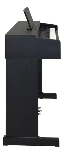 Piano digital Yamaha Arius Ydp 165b, color negro, bivolt, voltaje