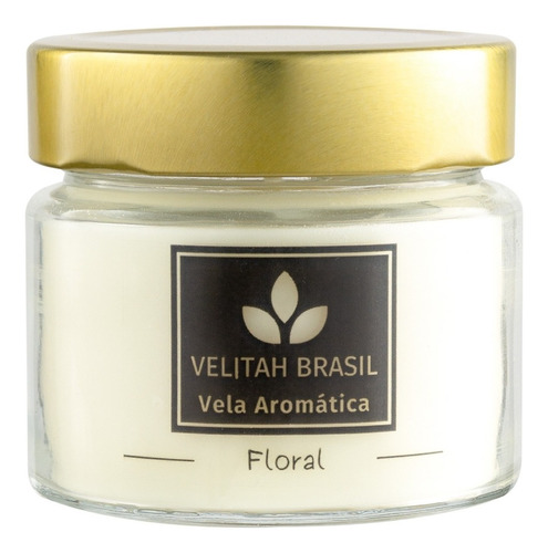 Vela Aromática Premium Floral 140g 30h