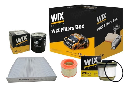 Kit X 4 Filtros Wix Toyota Hilux 2.5 Td 3.0 Tdi 2005-2015