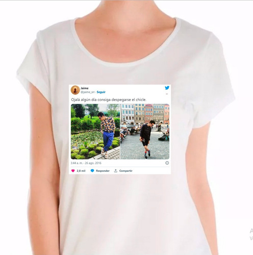 Remeras Capturas Tweets