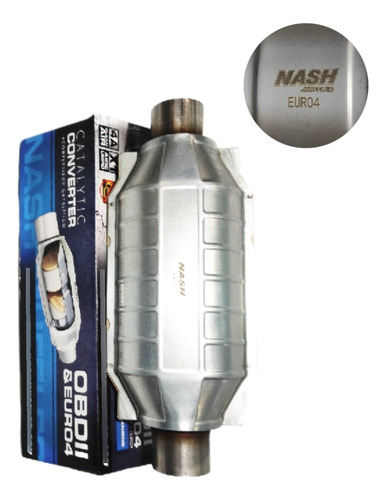 Convertidor Catalítico Ovalado Euro4 Nash Muffler Nhc5105