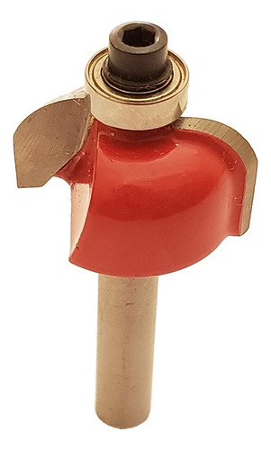 Fresa Tupia Perfil Convexo Haste 6mm Acabamento Madeira Mdf