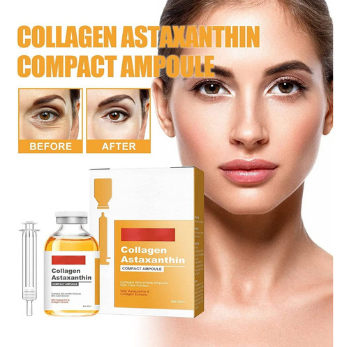 Ampolla Elevadora De Colágeno Y Astaxantina Firmtox Astaxant