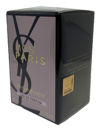 Perfume Yves Saint Laurent Mon Paris Edp 30ml - Selo Adipec Original Lacrado
