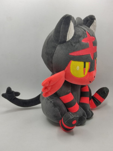 Imagen 3 de 3 de Litten Pokemon Peluche Nuevo