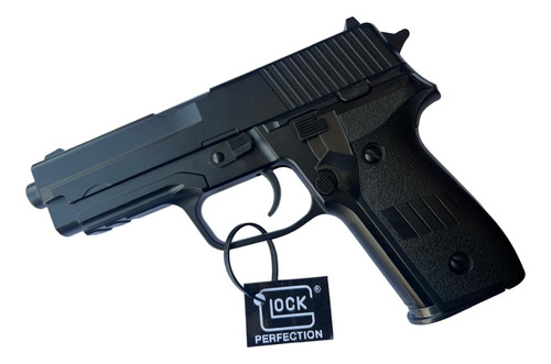 Pistola-airsoft-paintball-glock-full Metal+1000balines 6mm